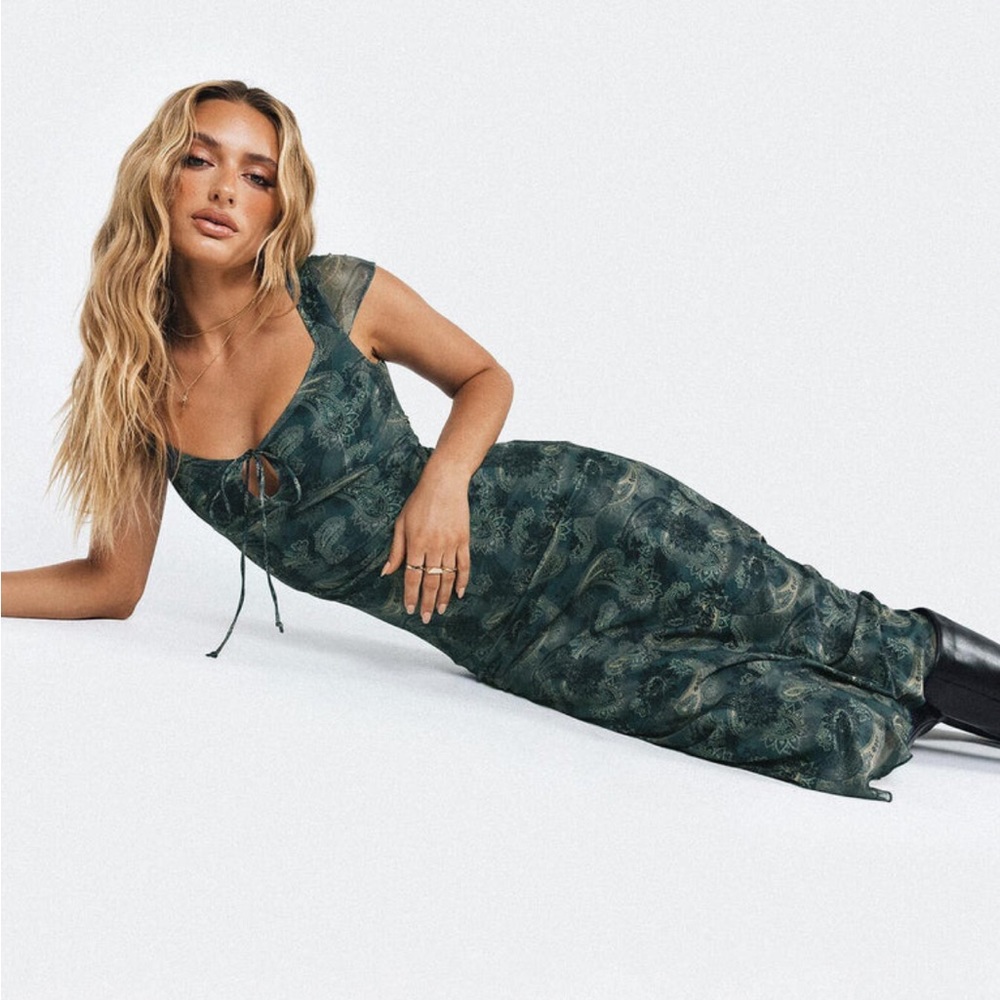 NWT motel lunama midi dress